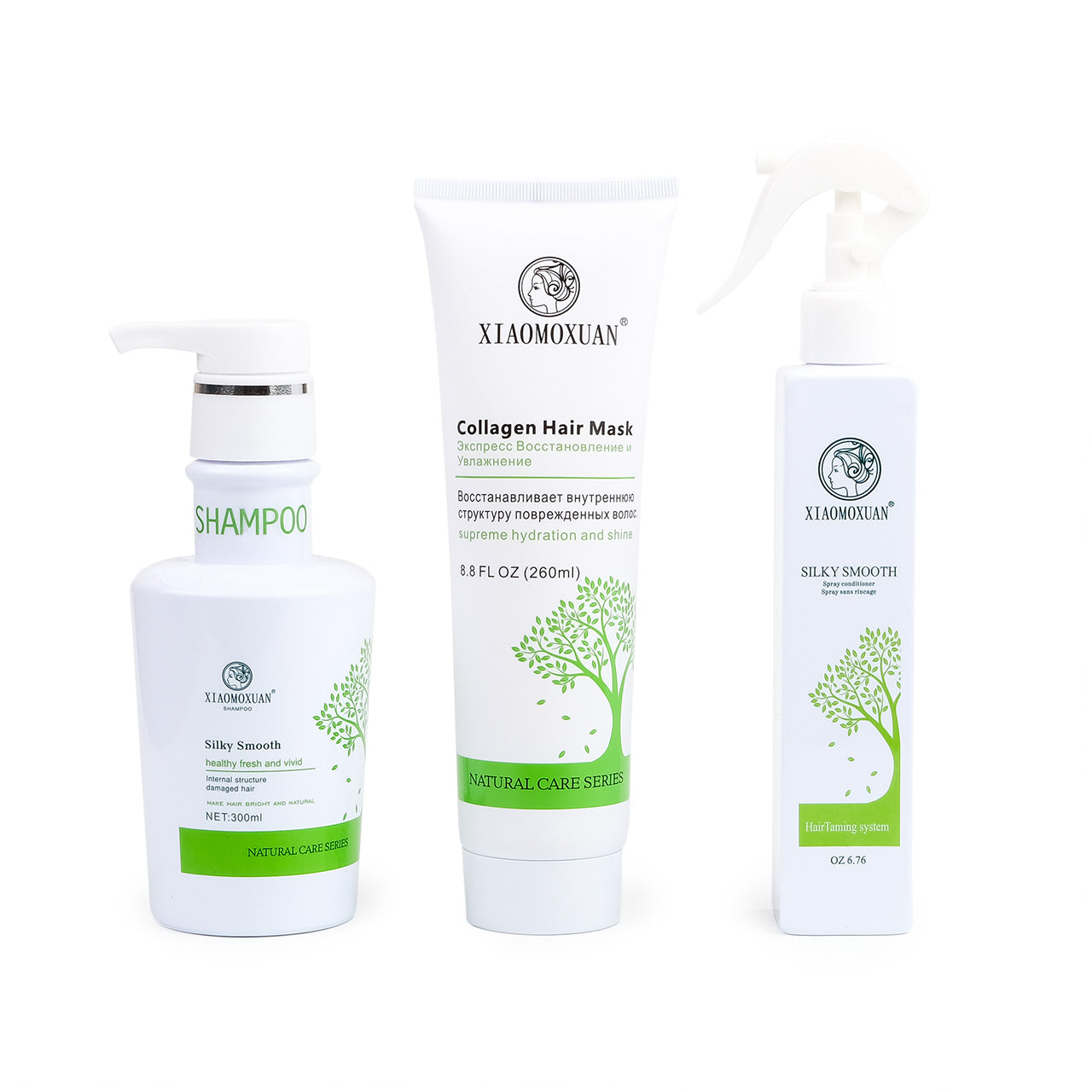 XIAOMOXUAN ПОДАРУНКОВИЙ НАБІР ДЛЯ ВІДНОВЛЕННЯ ВОЛОССЯ №3