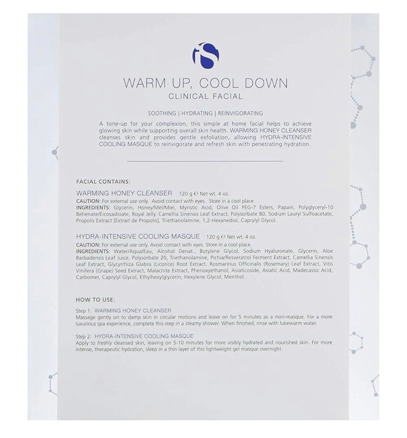 НАБІР МЕДОВИЙ CПА-ДОГЛЯД | IS CLINICAL WARM UP, COOL DOWN CLINICAL FACIAL