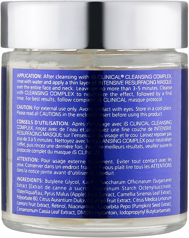 IS CLINICAL Intensive Resurfacing Masque — Маска-пілінг