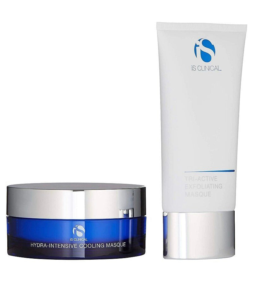 НАБІР СПА-ДОГЛЯД "ОКСАМИТОВА ШКІРА" | IS CLINICAL SMOOTH & SOOTHE CLINICAL FACIAL