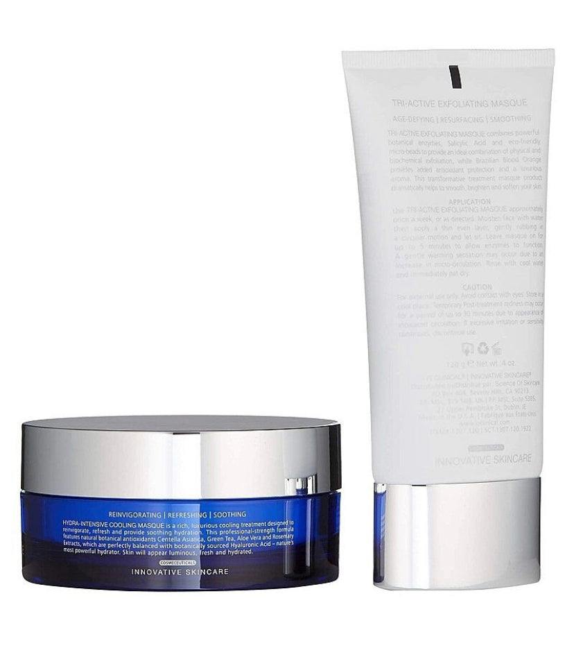 НАБІР СПА-ДОГЛЯД "ОКСАМИТОВА ШКІРА" | IS CLINICAL SMOOTH & SOOTHE CLINICAL FACIAL