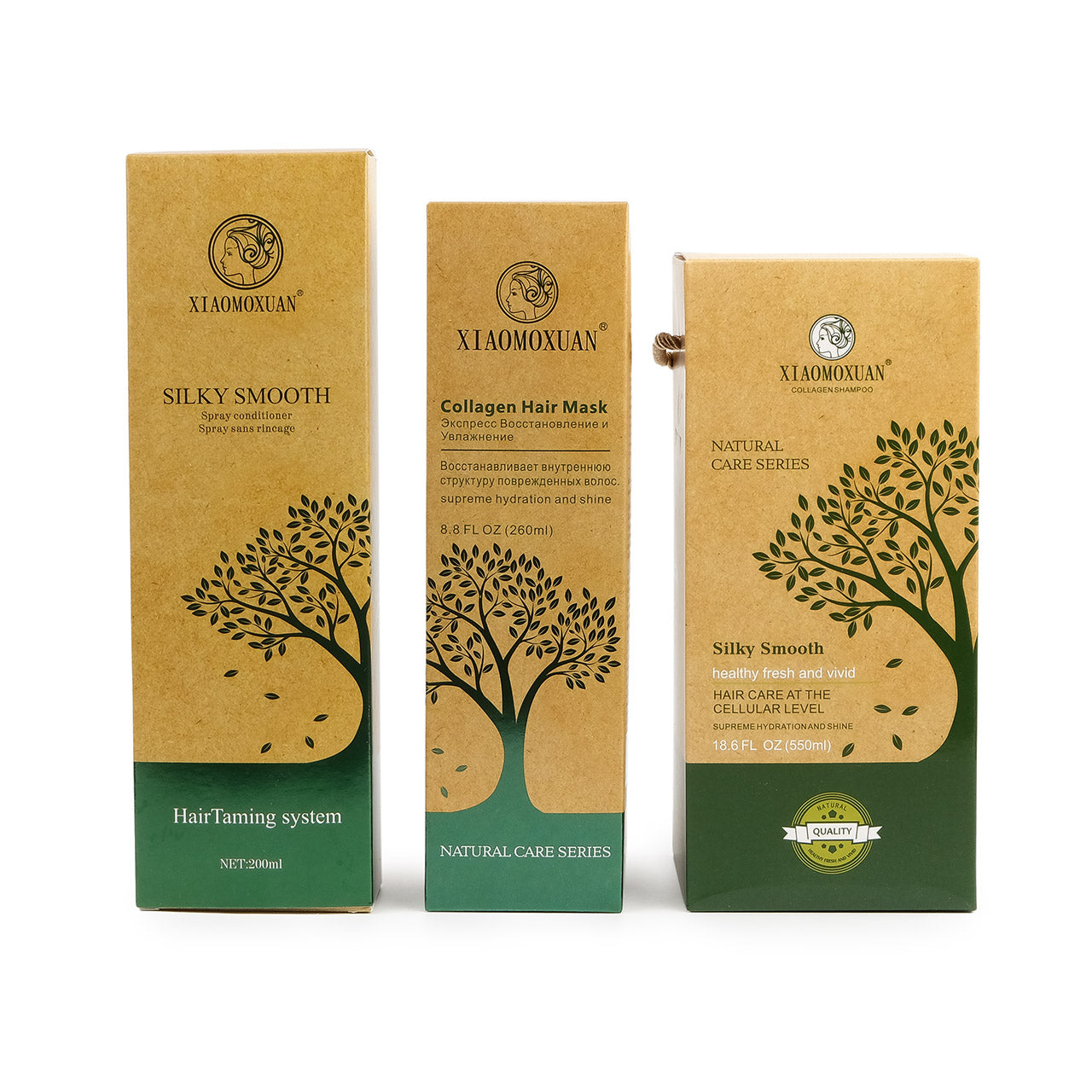 XIAOMOXUAN ПОДАРУНКОВИЙ НАБІР ДЛЯ ВІДНОВЛЕННЯ ВОЛОССЯ №4
