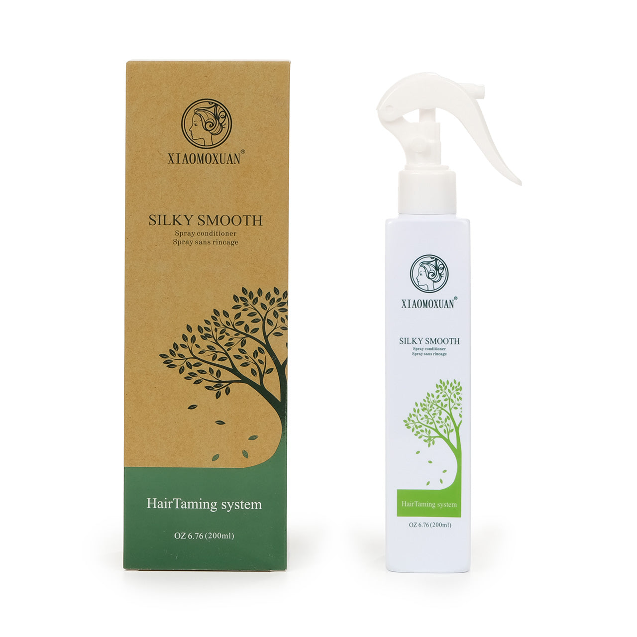XIAOMOXUAN незмивний спрей-кондиціонер "ТЕРМОЗАХИСТ" Silky Smooth
