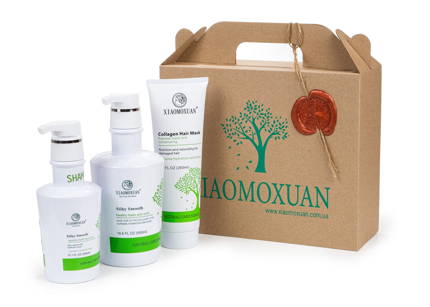 XIAOMOXUAN ПОДАРУНКОВИЙ НАБІР ДЛЯ ЗВОЛОЖЕННЯ ВОЛОССЯ №2