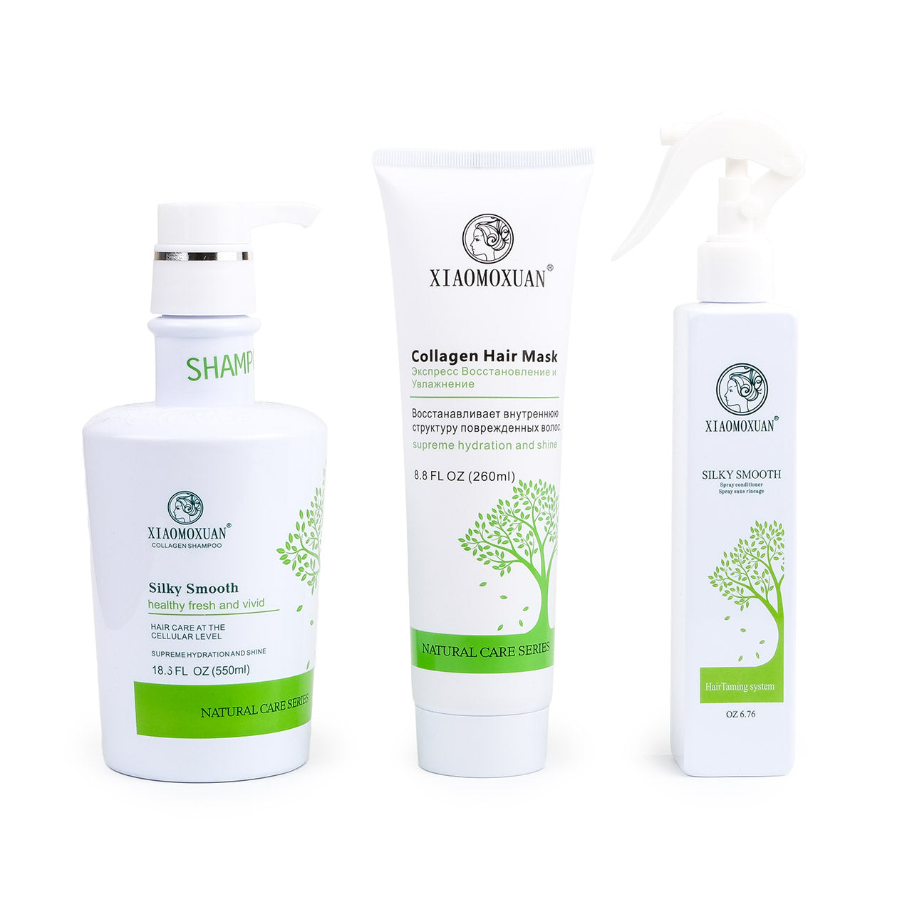 XIAOMOXUAN ПОДАРУНКОВИЙ НАБІР ДЛЯ ВІДНОВЛЕННЯ ВОЛОССЯ №4