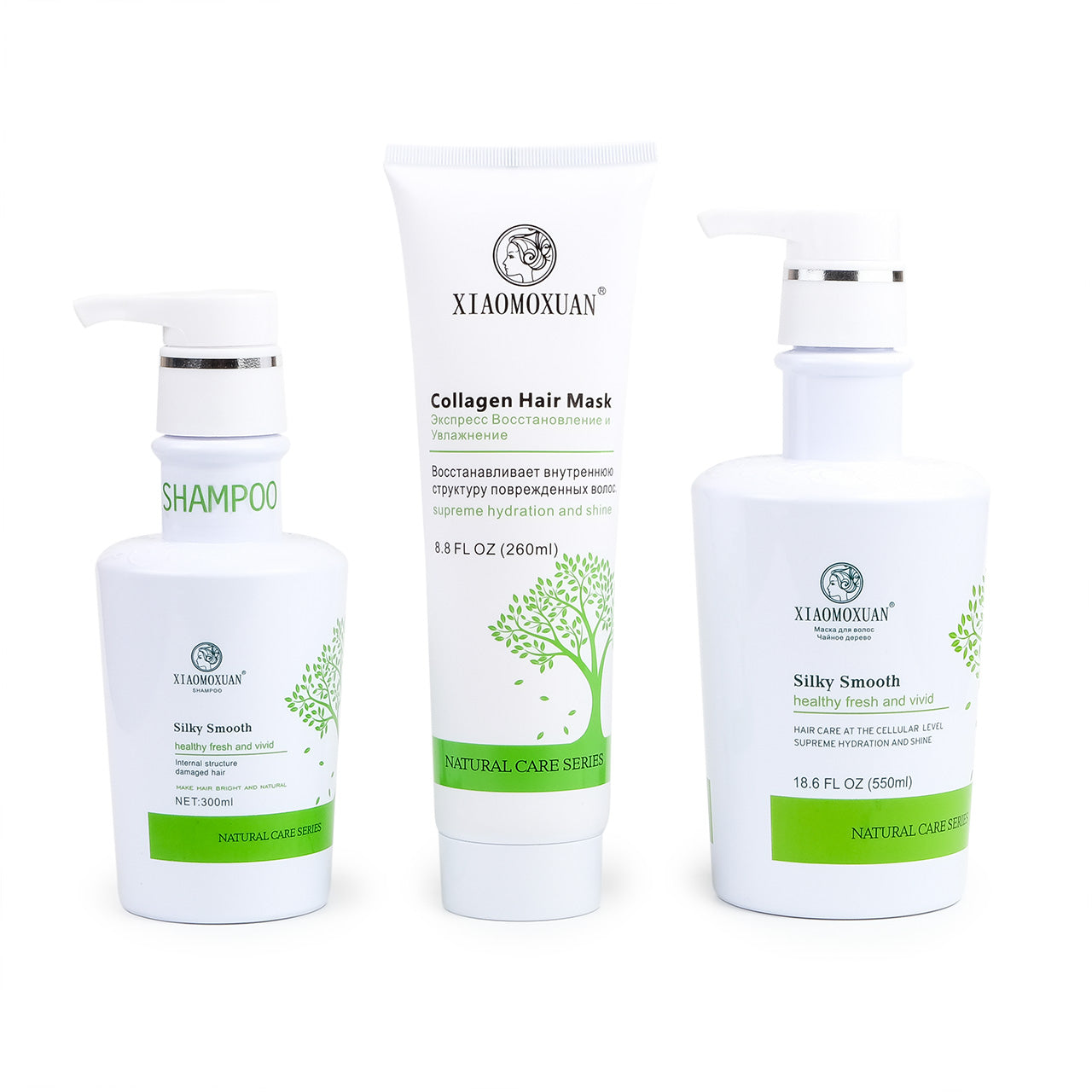 XIAOMOXUAN ПОДАРУНКОВИЙ НАБІР ДЛЯ ЗВОЛОЖЕННЯ ВОЛОССЯ №2