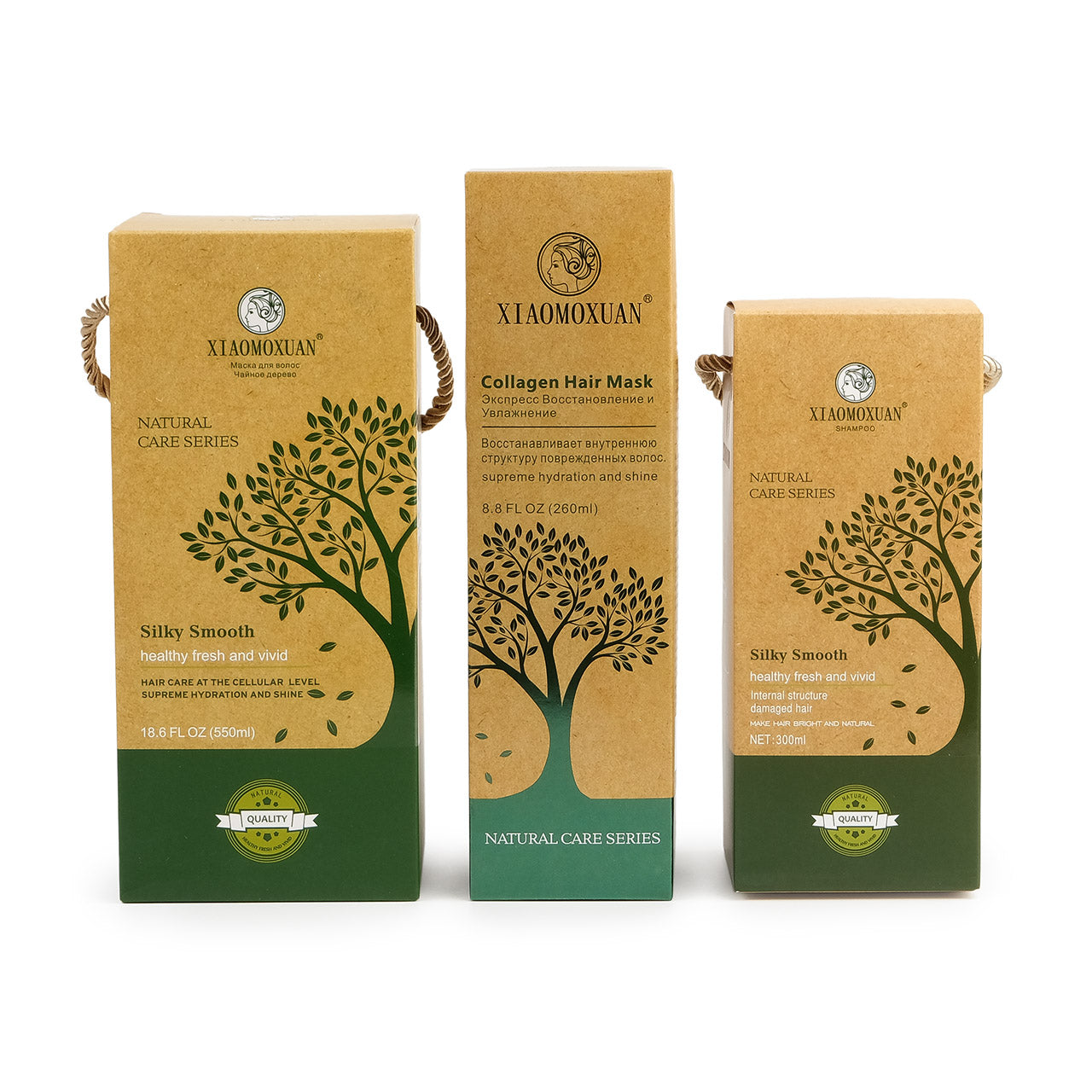 XIAOMOXUAN ПОДАРУНКОВИЙ НАБІР ДЛЯ ЗВОЛОЖЕННЯ ВОЛОССЯ №2