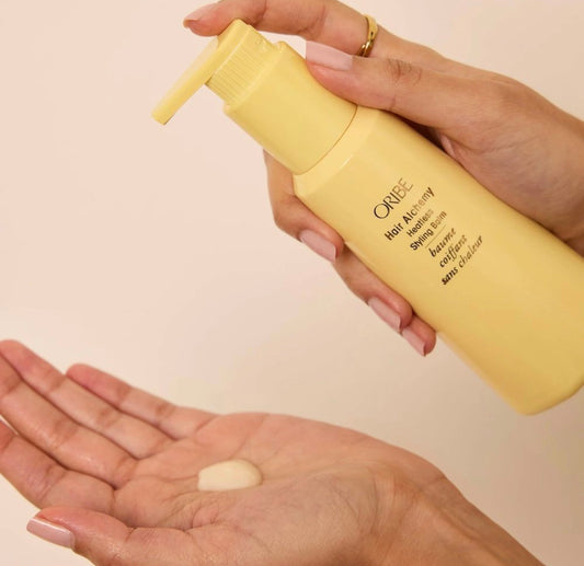 Oribe Hair Alchemy Heatless Styling Balm — бальзам для природної укладки без фена та плойки «Алхімія краси»