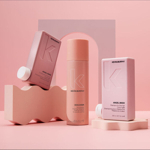 KEVIN MURPHY Vibing Volume Holiday Набір для захисту кольору та створення об’єму волоссю (шампунь Angel 250 мл, кондиціонер Angel 250 мл, Doo.Over 250 мл)