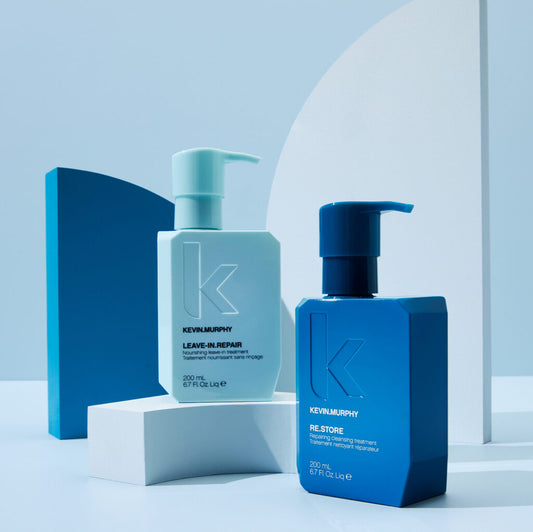 KEVIN MURPHY Re.Store Repair Holiday Набір для реконструкції та глибокого відновлення волосся (засіб для відновлення волосся 200 мл, незмивний догляд 200 мл)