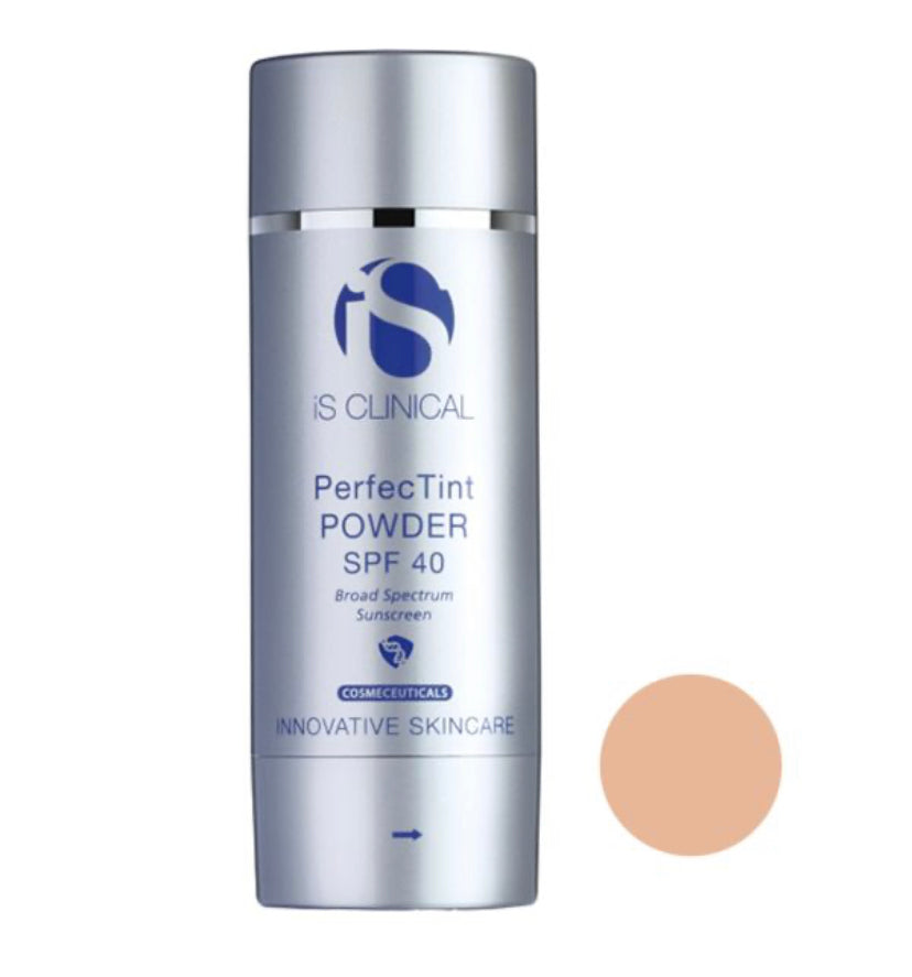 Пудра сонцезахисна SPF 40 з ультрам'якою щіточкою кремова | Is Clinical PerfecTint® Powder SPF 40 Cream