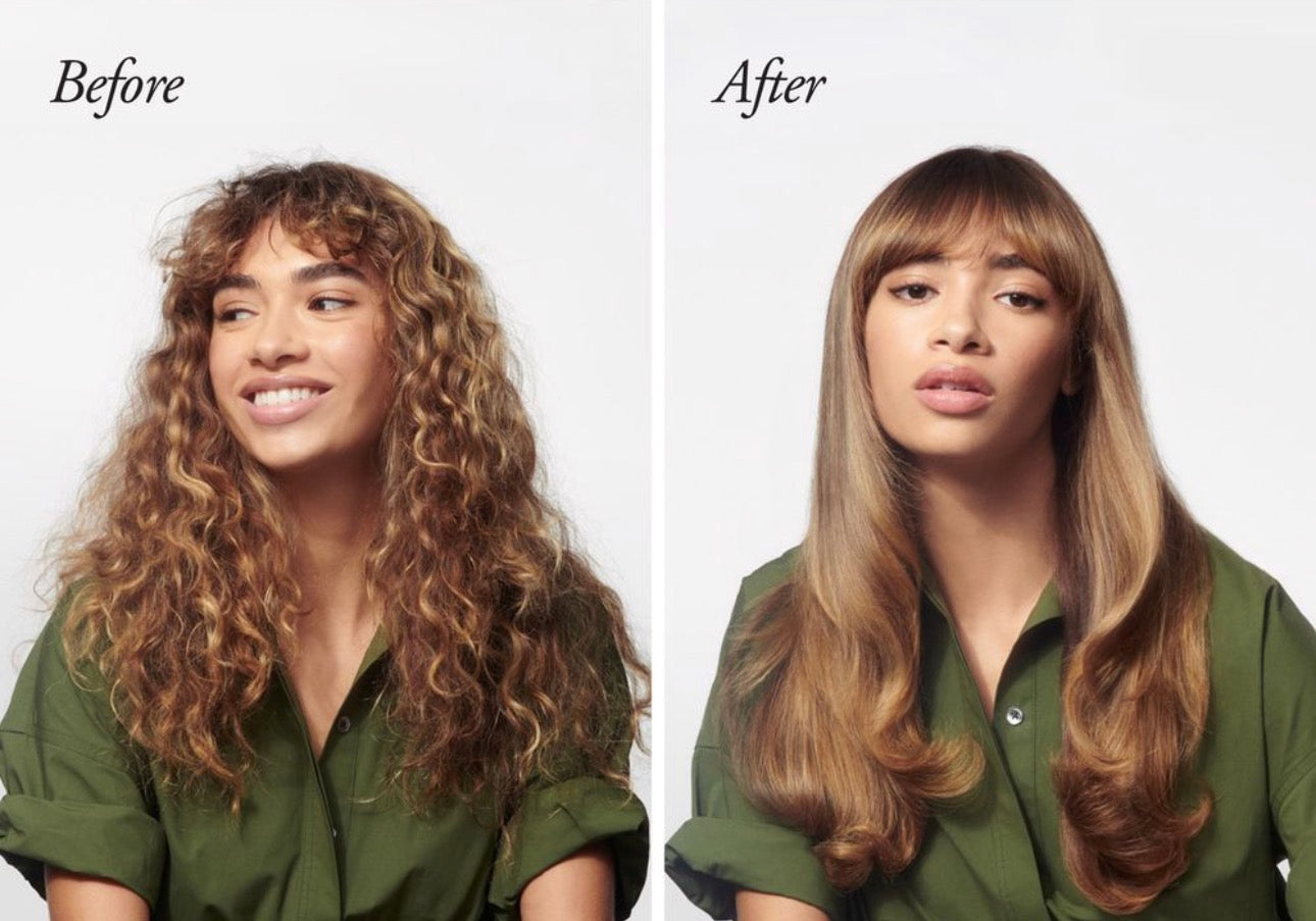 Oribe Straight Away Smoothing Blowout Cream — крем для ідеального випрямлення та захисту волосся