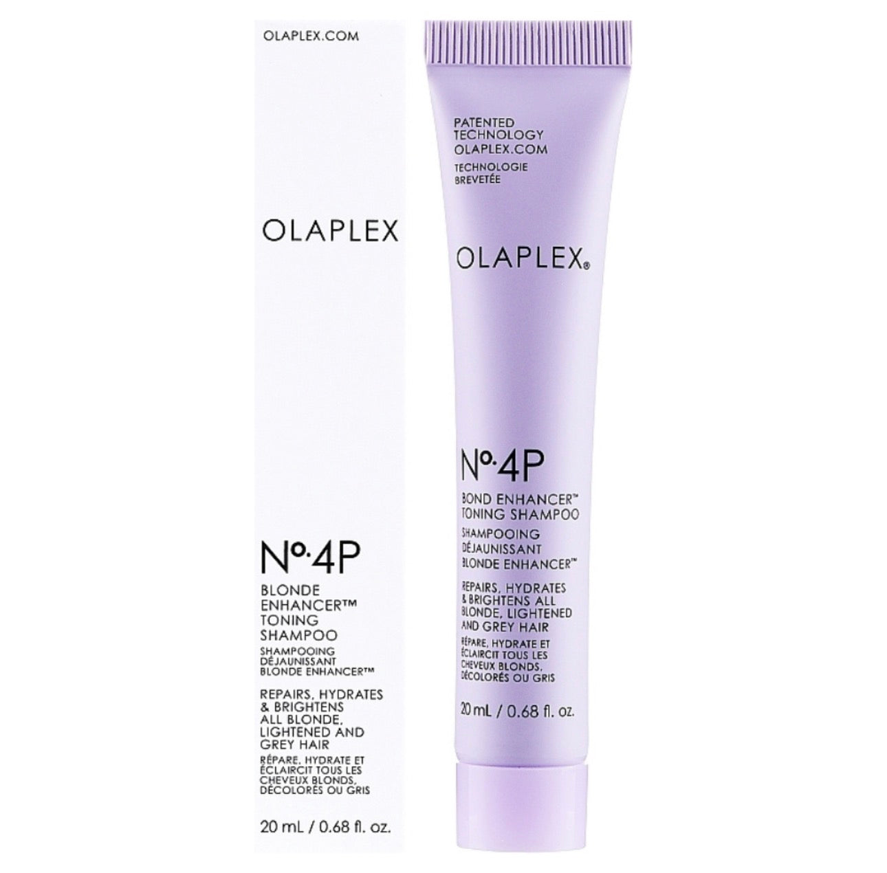 OLAPLEX N°4P Blond Enhancer Toning Shampoo Фіолетовий тонуючий шампунь для нейтралізації жовтизни