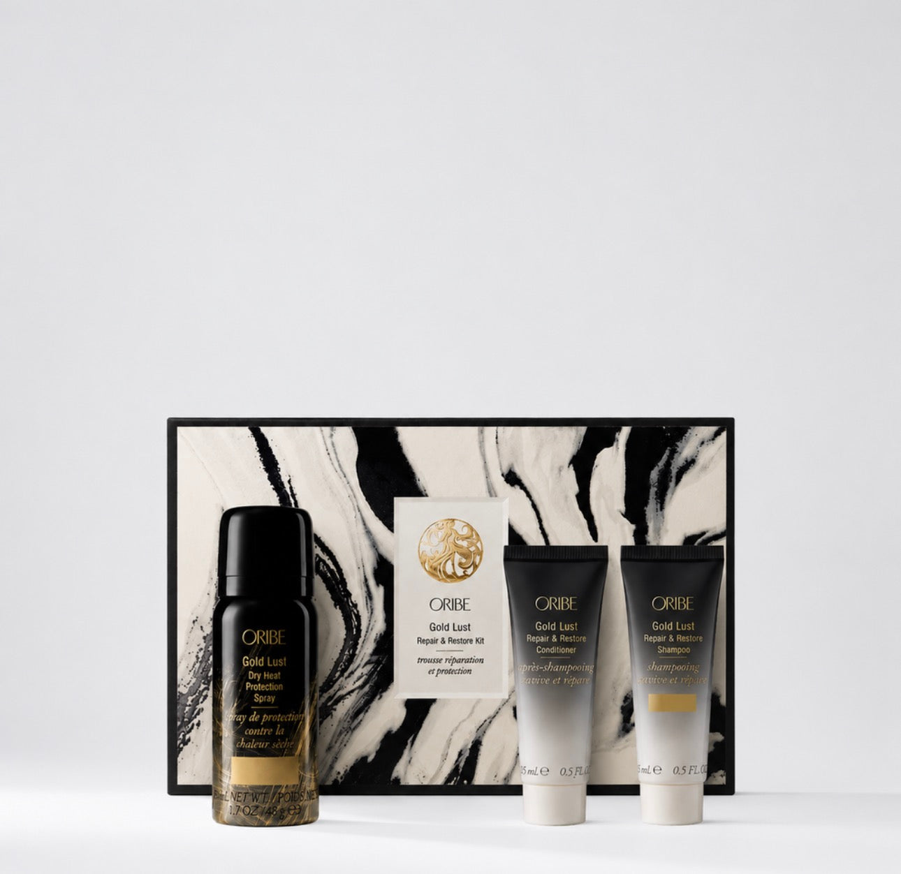 Oribe Gold Lust Collection — Подарунковий міні-набір для відновлення волосся