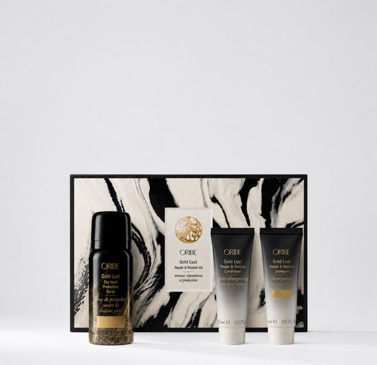 Oribe Gold Lust Collection — Подарунковий міні-набір для відновлення волосся