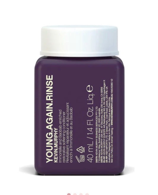 YOUNG.AGAIN.RINSE бальзам для зміцнення та відновлення довгого волосся