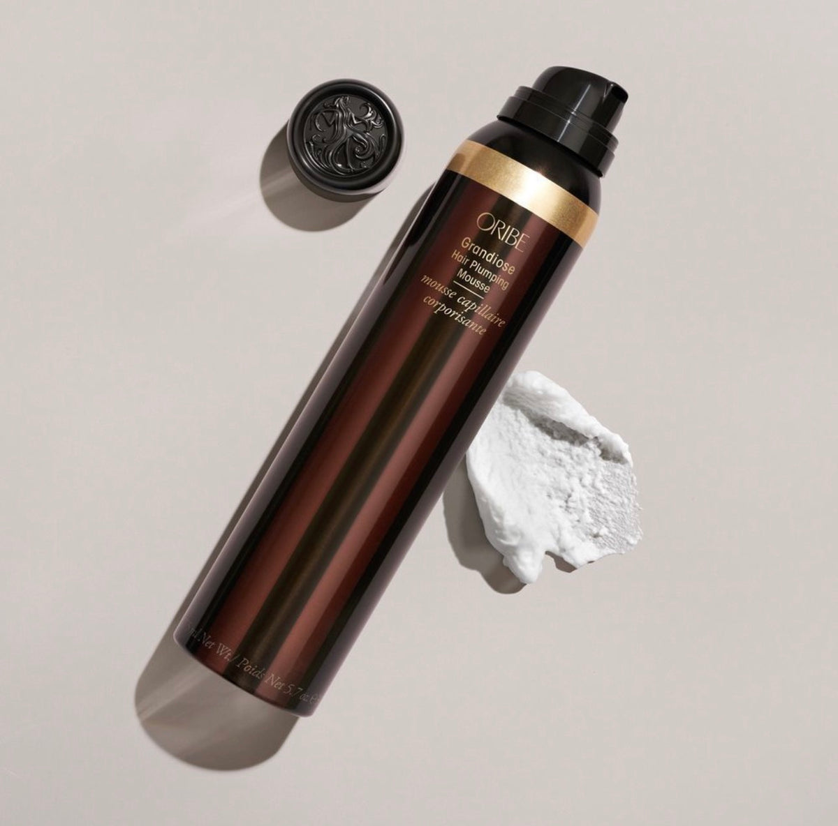 Oribe Grandiose Hair Plumping Mousse — пінка для розкішного об’єму та густоти волосся