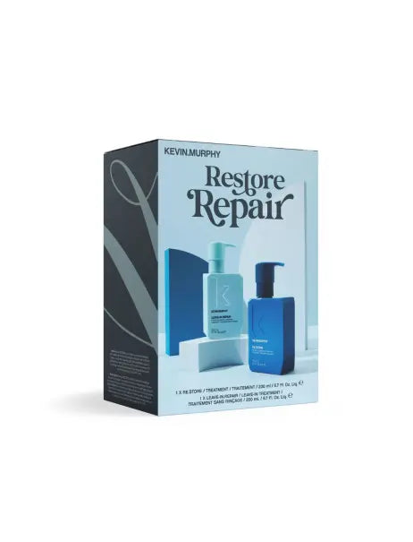 KEVIN MURPHY Re.Store Repair Holiday Набір для реконструкції та глибокого відновлення волосся (засіб для відновлення волосся 200 мл, незмивний догляд 200 мл)