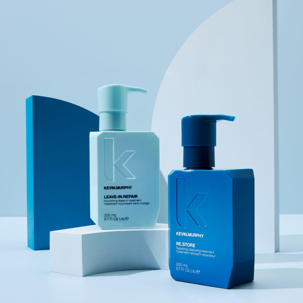 KEVIN MURPHY Re.Store Repair Holiday Набір для реконструкції та глибокого відновлення волосся (засіб для відновлення волосся 200 мл, незмивний догляд 200 мл)
