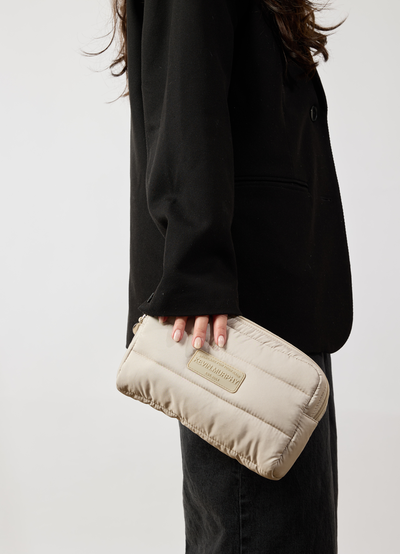 Косметичка бежева POUCH QUILTED KEVIN MURPHY