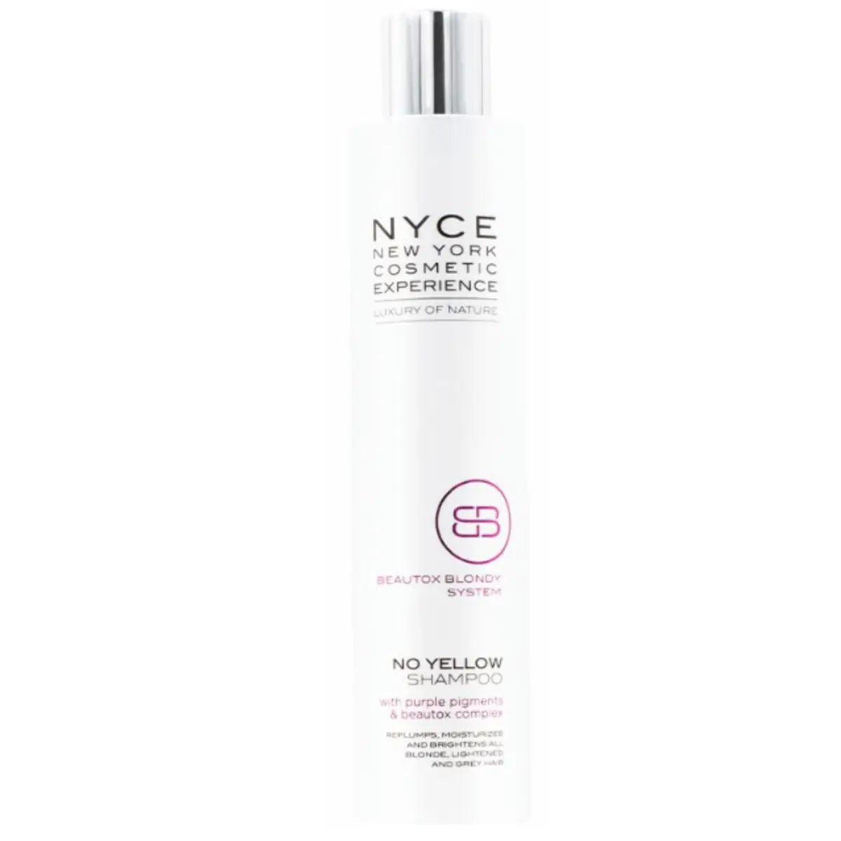 NYCE Beautox Blondy System No Yellow Shampoo — Шампунь для нейтралізації жовтизни
