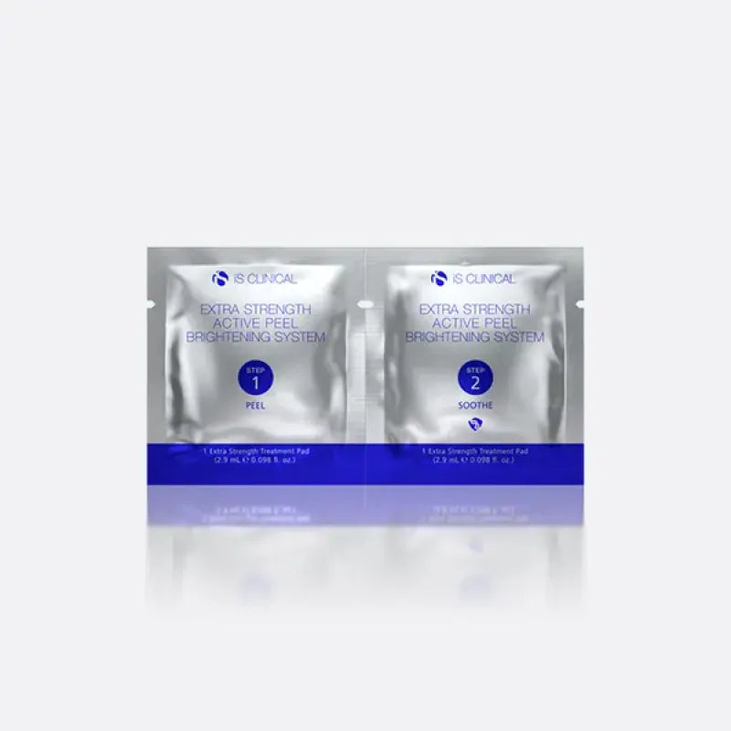 IS CLINICAL Extra Strength Active Peel Brightening System 15x2 серветки — Пілінг-система для оновлення та освітлення шкіри обличчя