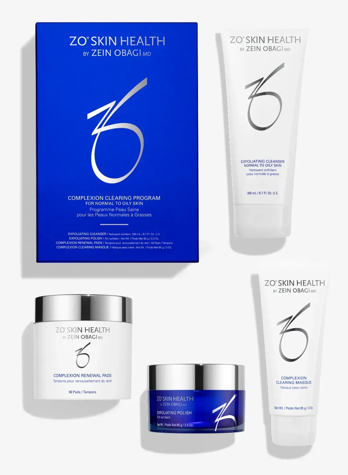 Набір для догляду за шкірою з акне ZO Skin Health COMPLEXION CLEARING PROGRAM